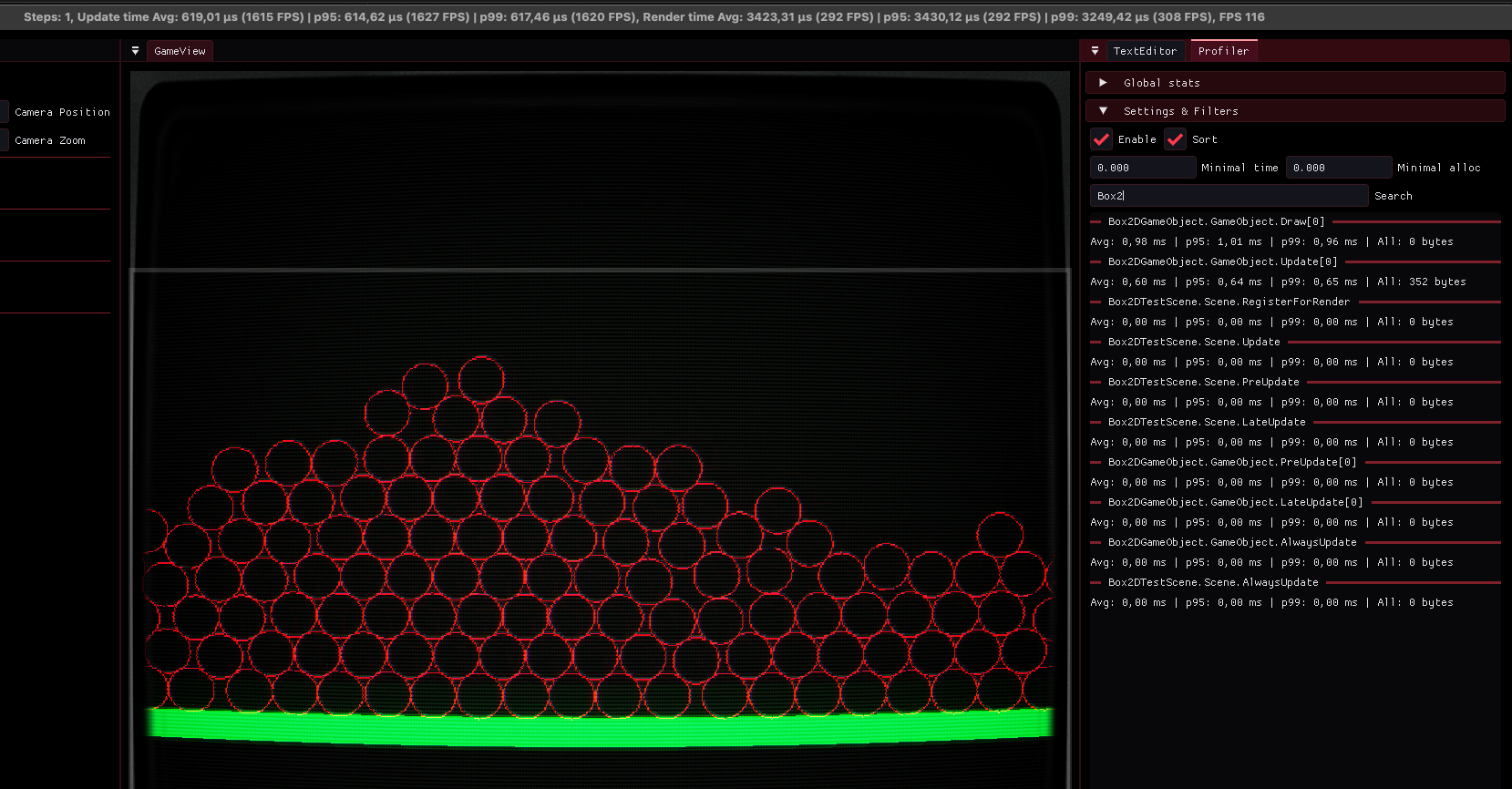 Profiler example